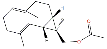 Bicyclogermacra-1,4-dien-12b-yl acetate